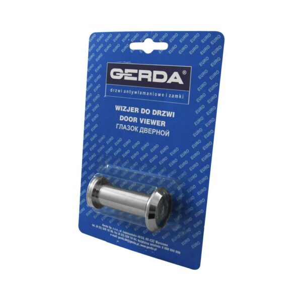 Wizjer drzwiowy GERDA 16mm i długości 50/85mm nikiel