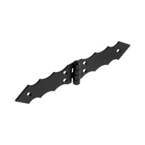 Zawias pasowy 200x35mm ozdobny czarny