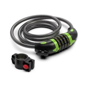 Zapięcie rowerowe GERDA KOMBO FLEX 1200/10C 1,2m x 10mm linka szyfr