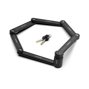 Zapięcie rowerowe GERDA FOLD 840V 0,84m x 8mm łańcuch sztywny klucz