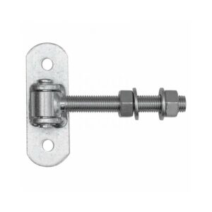 Zawias regulowany przykręcany M16 płytka 115×40 (trzpień L-130)