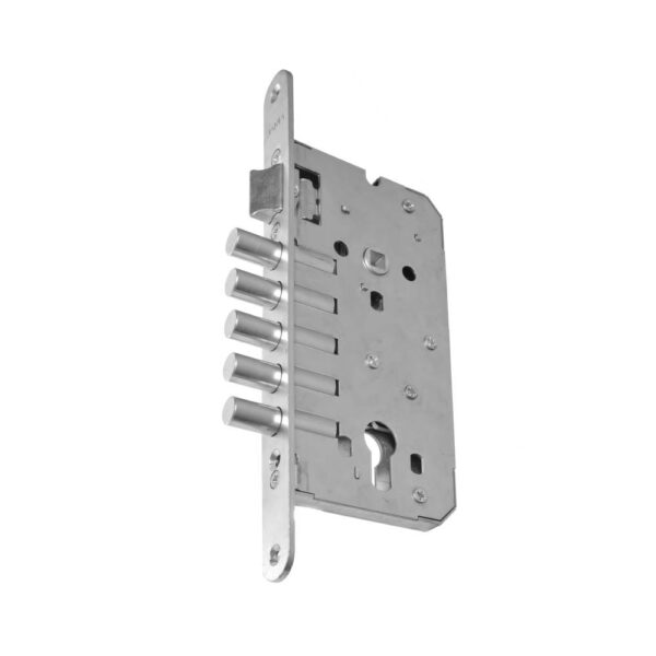 Zamek wielopunktowy - który zamyka się w kilku miejscach, który utrudnia złamanie zabezpieczeń zamka