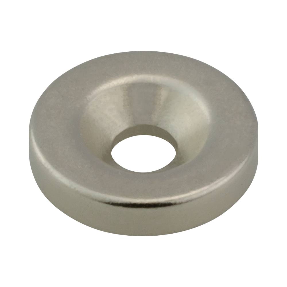 Magnes neodymowy okrągły 14x3 mm z otworem 8/4 mm (5 szt) STAHL
