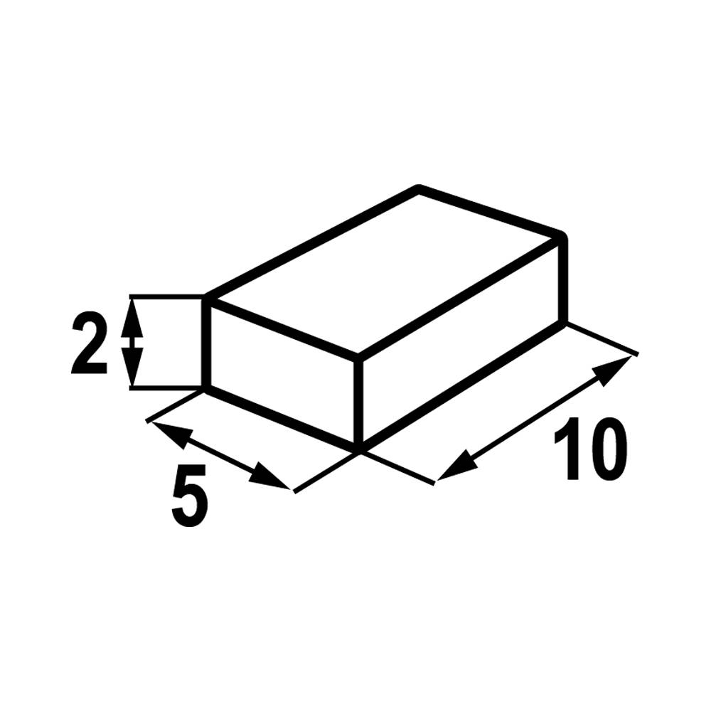 Magnes neodymowy prostokątny 10x5x2 mm (10 szt) STAHL - obrazek 2