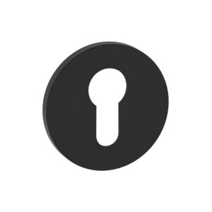 rozeta na wkładkę czarny mat nomet szyld na wkładke nomet