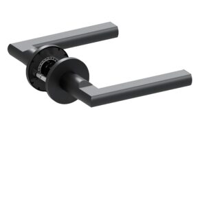Klamka Model 1025 - Szyld okrągły Czarna - Technika łożysk ślizgowych