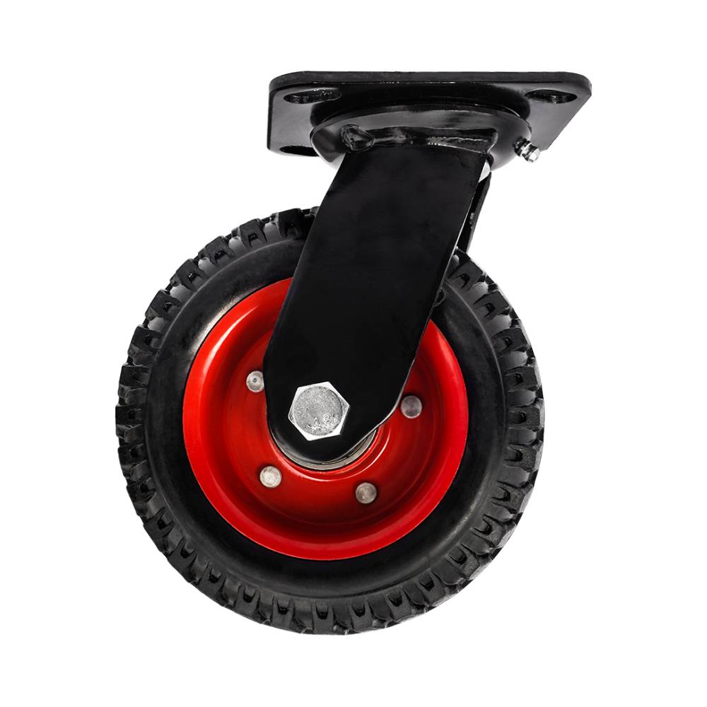 Zestaw z kolem wzmocniony 160 mm/150 kg płyta obrotowa